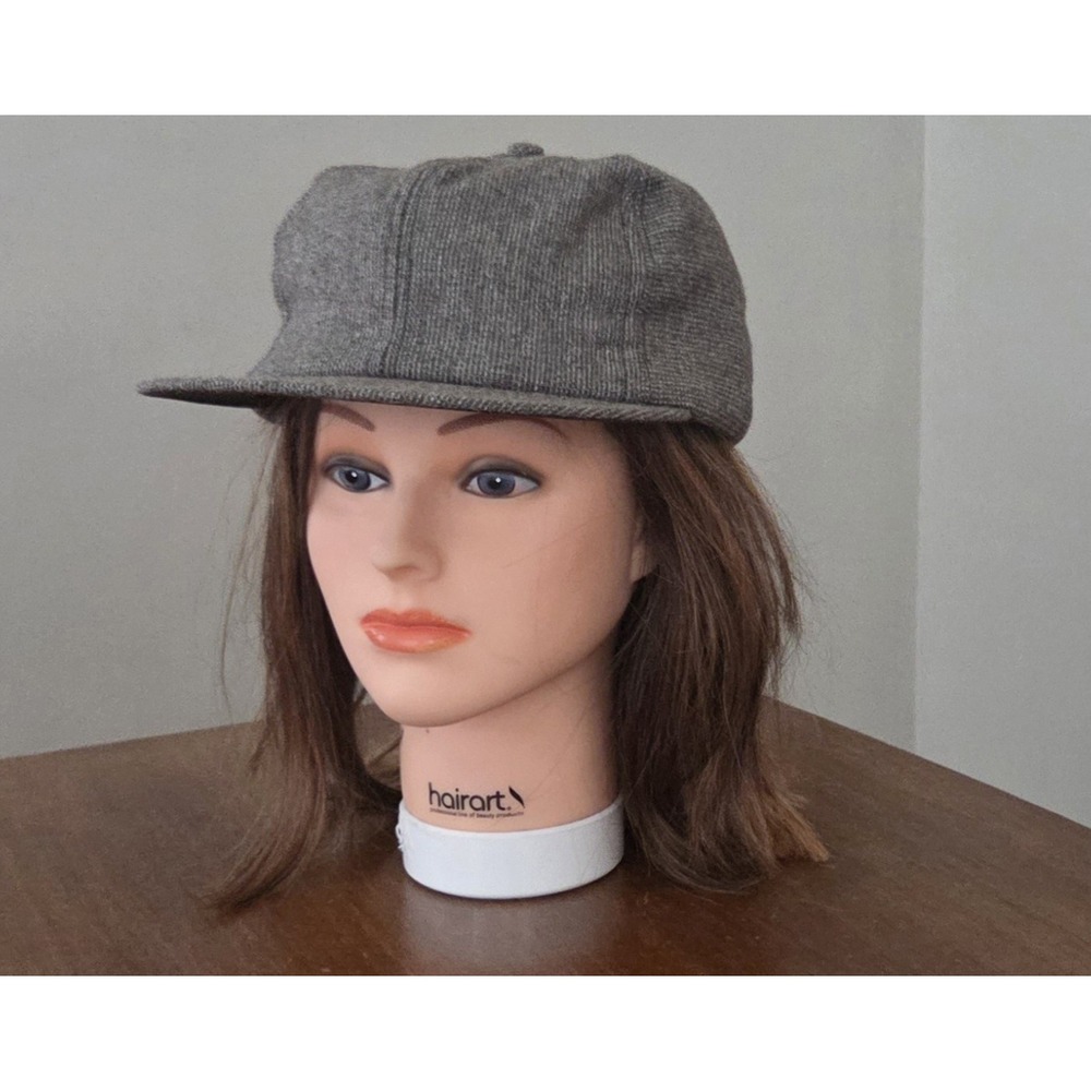Vtg American Outdoorsman Wool Hat Cap Thinsulate Hunting Trapper Farming